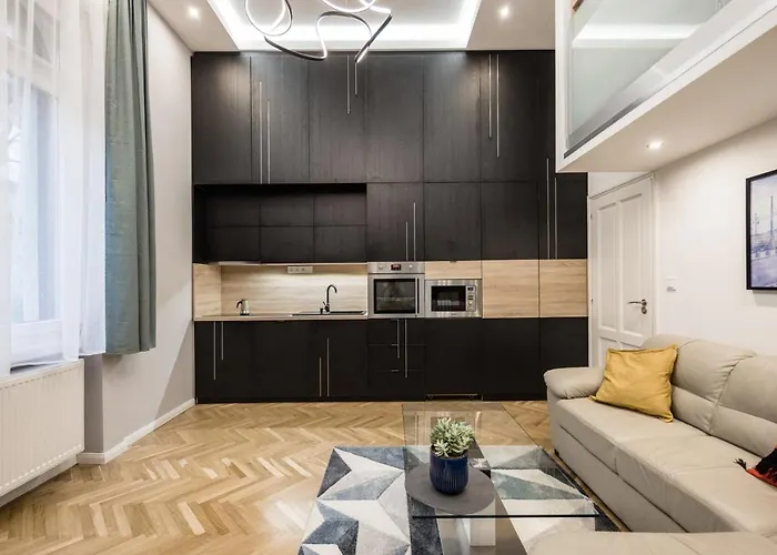 Luther Modern For 3 People, Free Ac! Appartement Boedapest