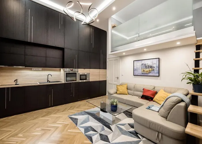Luther Modern For 3 People, Free Ac! Appartement Boedapest