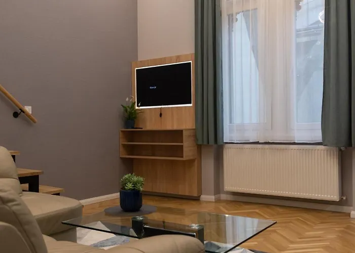 Appartement Luther Modern For 3 People, Free Ac! Boedapest