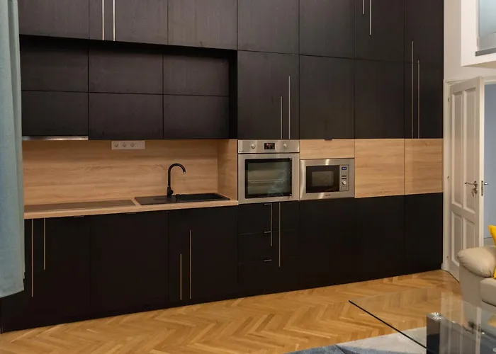 Luther Modern For 3 People, Free Ac! Appartement *