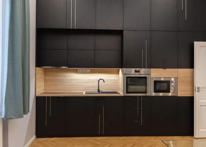 Luther Modern For 3 People, Free Ac! Appartement