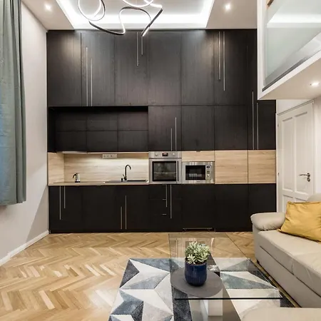 Luther Modern For 3 People, Free Ac! شقة بودابست