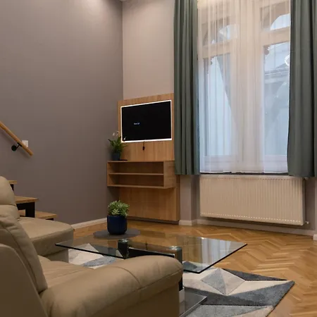 شقة Luther Modern For 3 People, Free Ac! بودابست