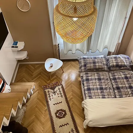Luther Modern For 3 People, Free Ac! Apartment Budapest