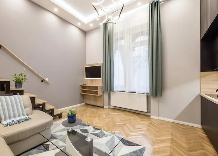 Luther Modern For 3 People, Free Ac! Apartment Budapest