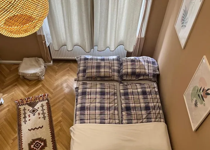 Luther Modern For 3 People, Free Ac! Apartment Budapest